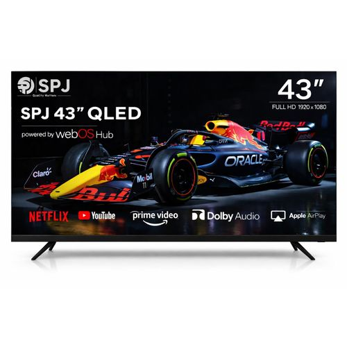 SPJ 43-Inch QLED Full HD Smart TV – webOS Hub