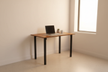 Walnut Desk – Living Room Lifestyle