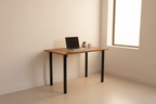 Walnut Desk – Living Room Lifestyle