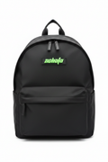 Xchafa Neon Green Badge Backpack White Background